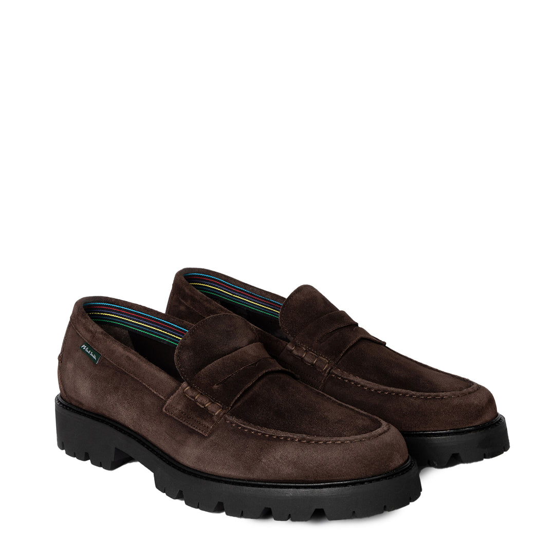 Paul Smith Bolzano Shoe Dark Brown Suede