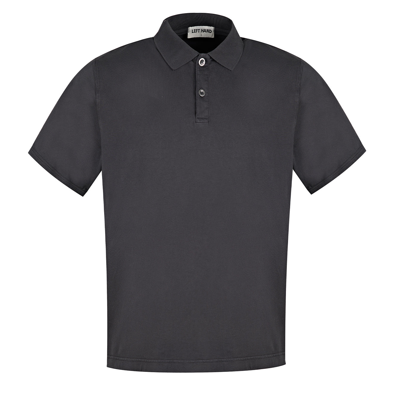 Left Hand Polo Shirt Black Yards Store Menswear