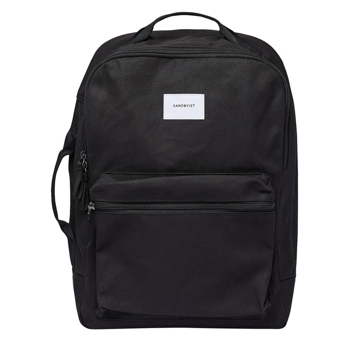 Sandqvist August Backpack Black Yards Store