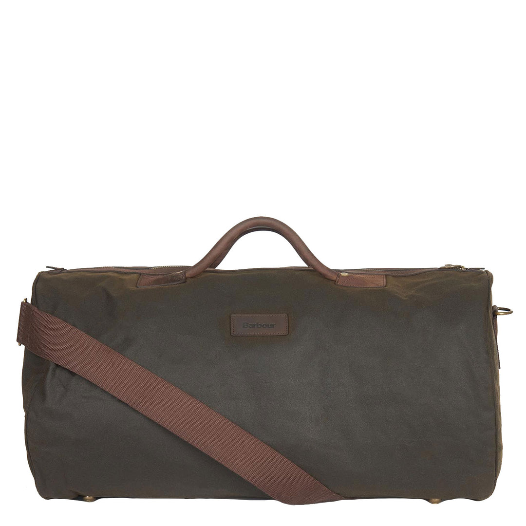 Barbour Wax Holdall Olive | Yards Store