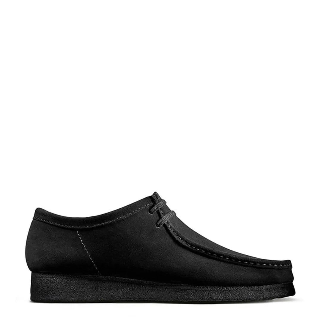 Clarks Originals Wallabee Shoes Black Suede Yards Store