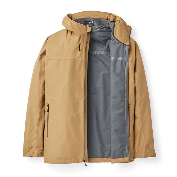 Filson Swiftwater Rain Jacket Dark Tan Menswear Yards Store