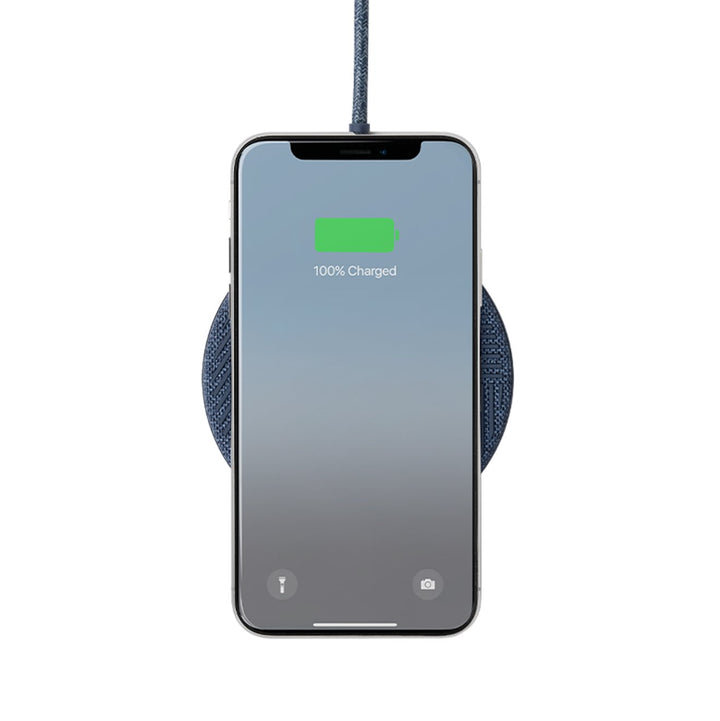 Native Union Drop Wireless Charger V2 Fabric Indigo Yards Store