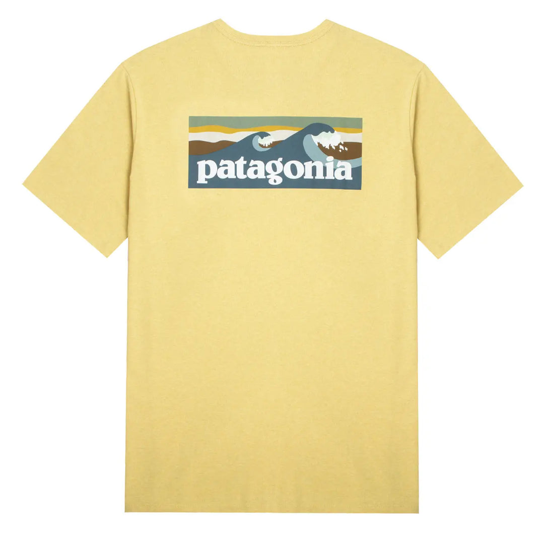 Yellow patagonia tee cheap