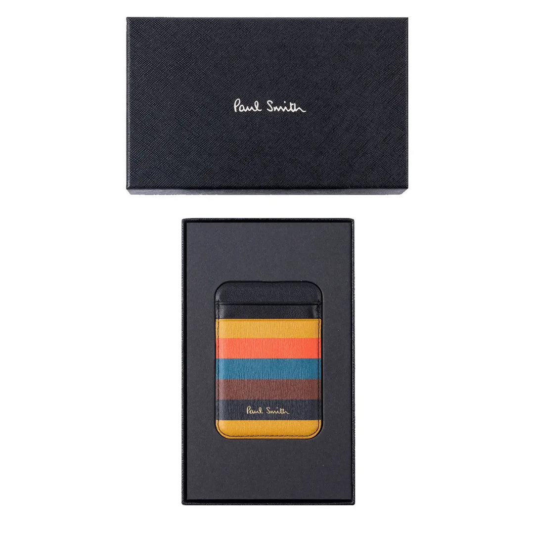 Paul Smith Coin Case Key Case Dual Use Brown W Zip Round