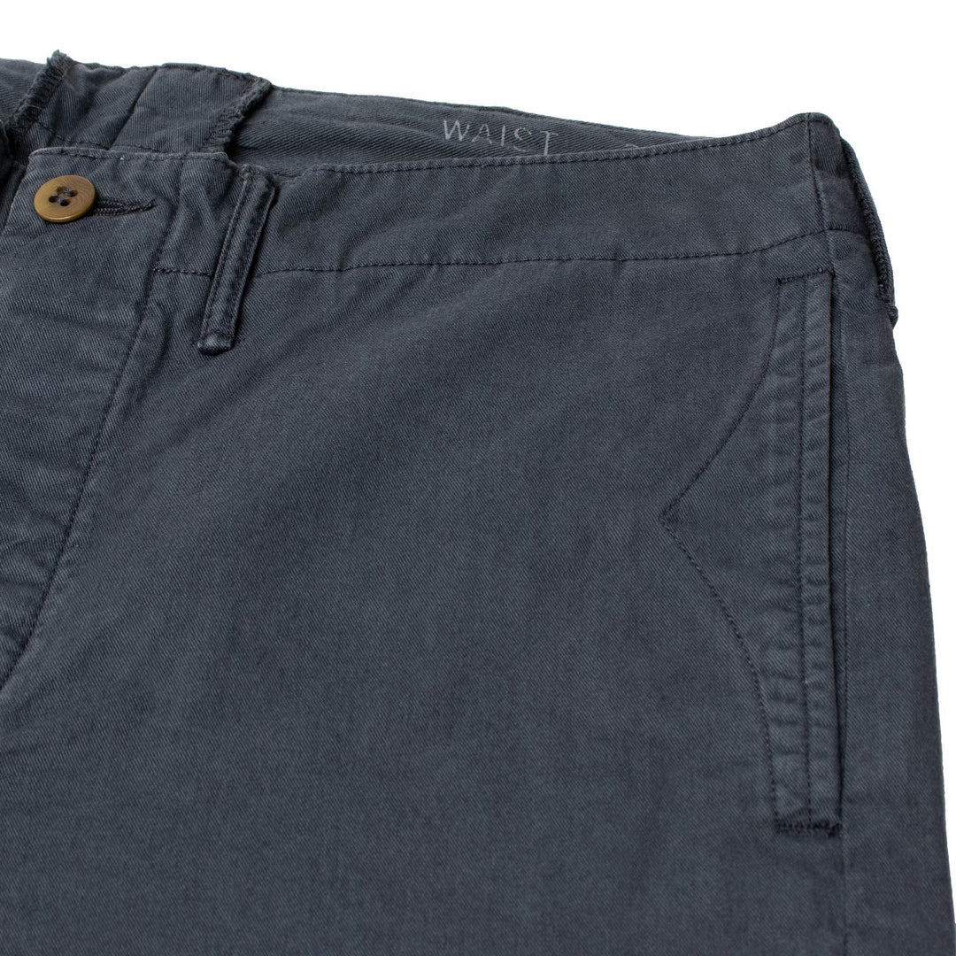 RRL by Ralph Lauren Officers Flat Front Chino Navy | Yards Store