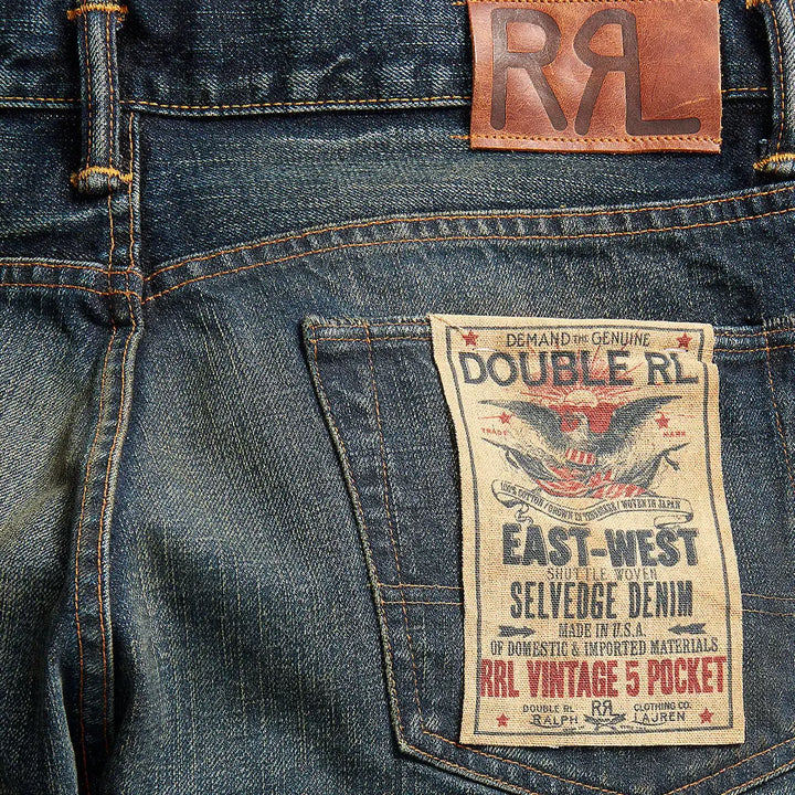RRL by Ralph Lauren Vintage 5-Pocket Fit Selvedge Jean Givins Wash