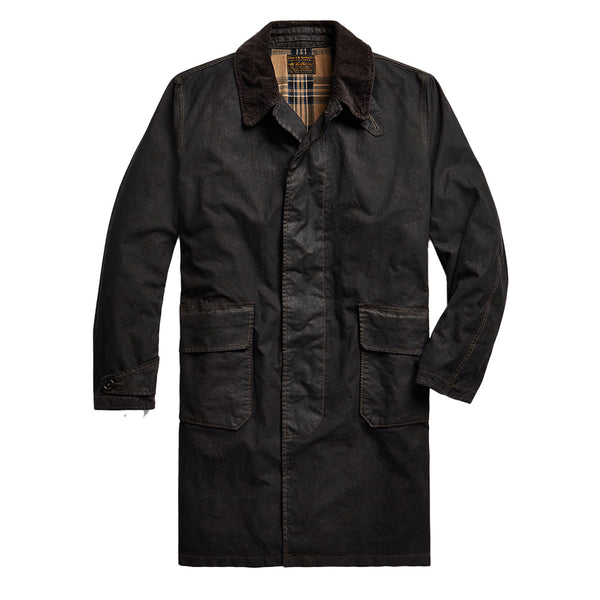 Ralph lauren waxed cotton jacket sales