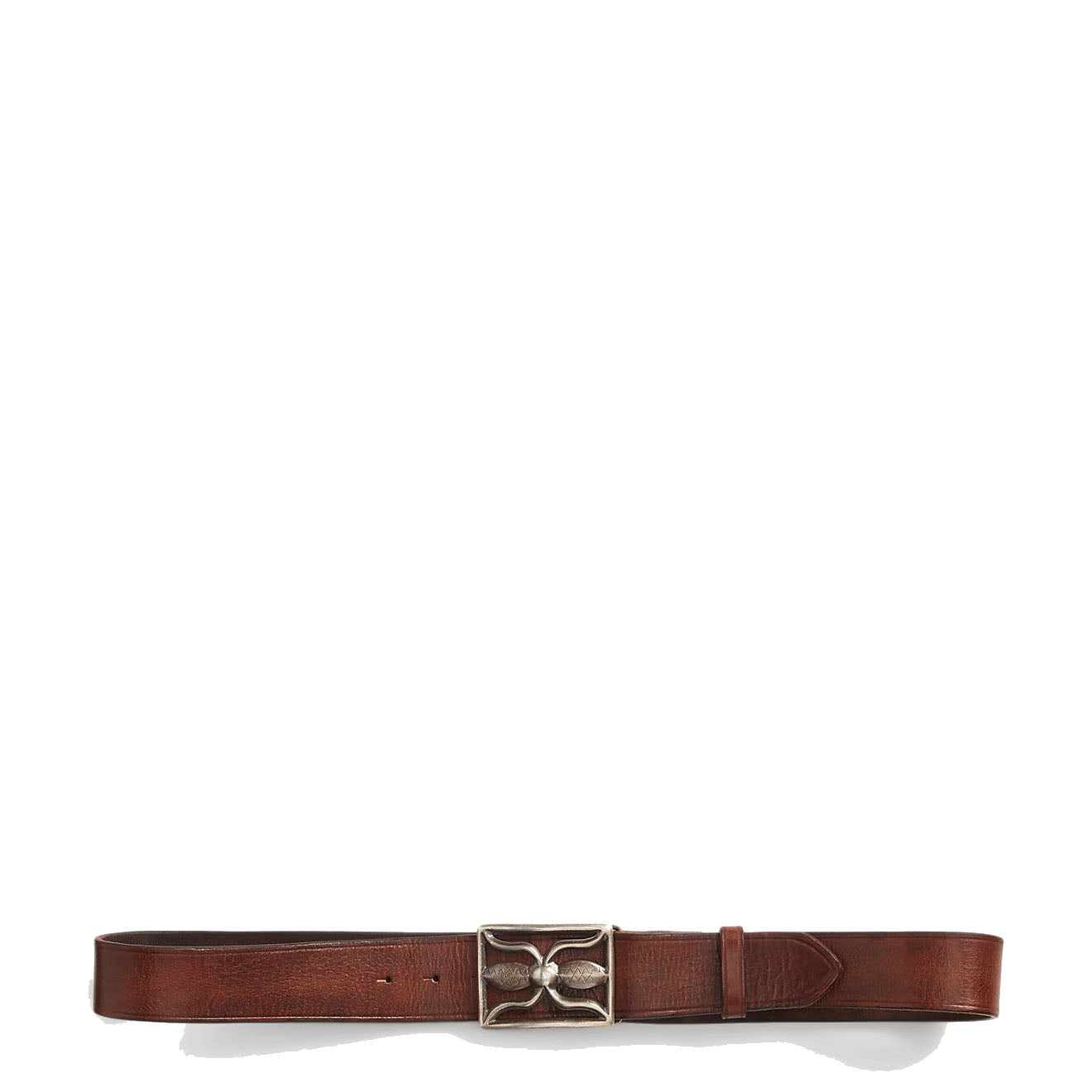 Rrl leather belt sales