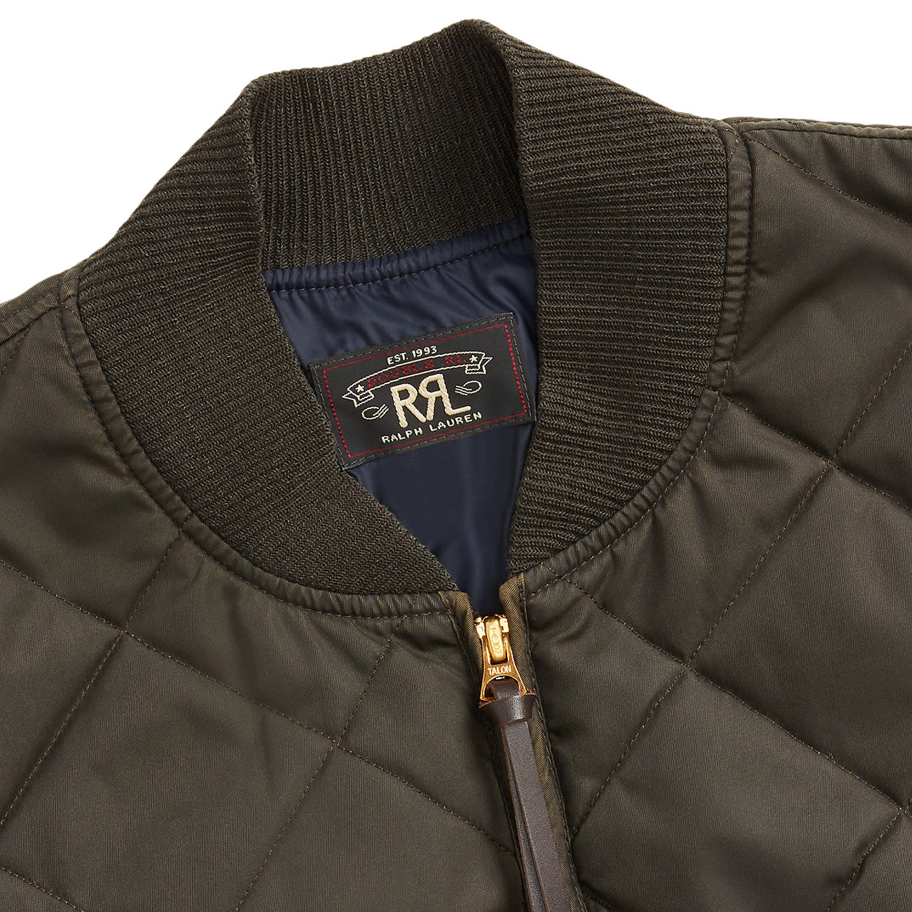 RRL by Ralph Lauren Quilted Twill Jacket Vintage Black - Menswear | – Yards  Store