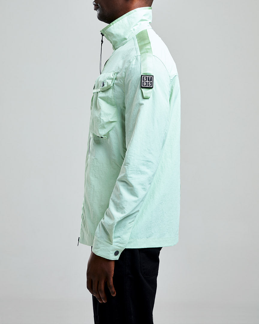 ST95 Ballute Overshirt Light Green Yards Store - Main Image