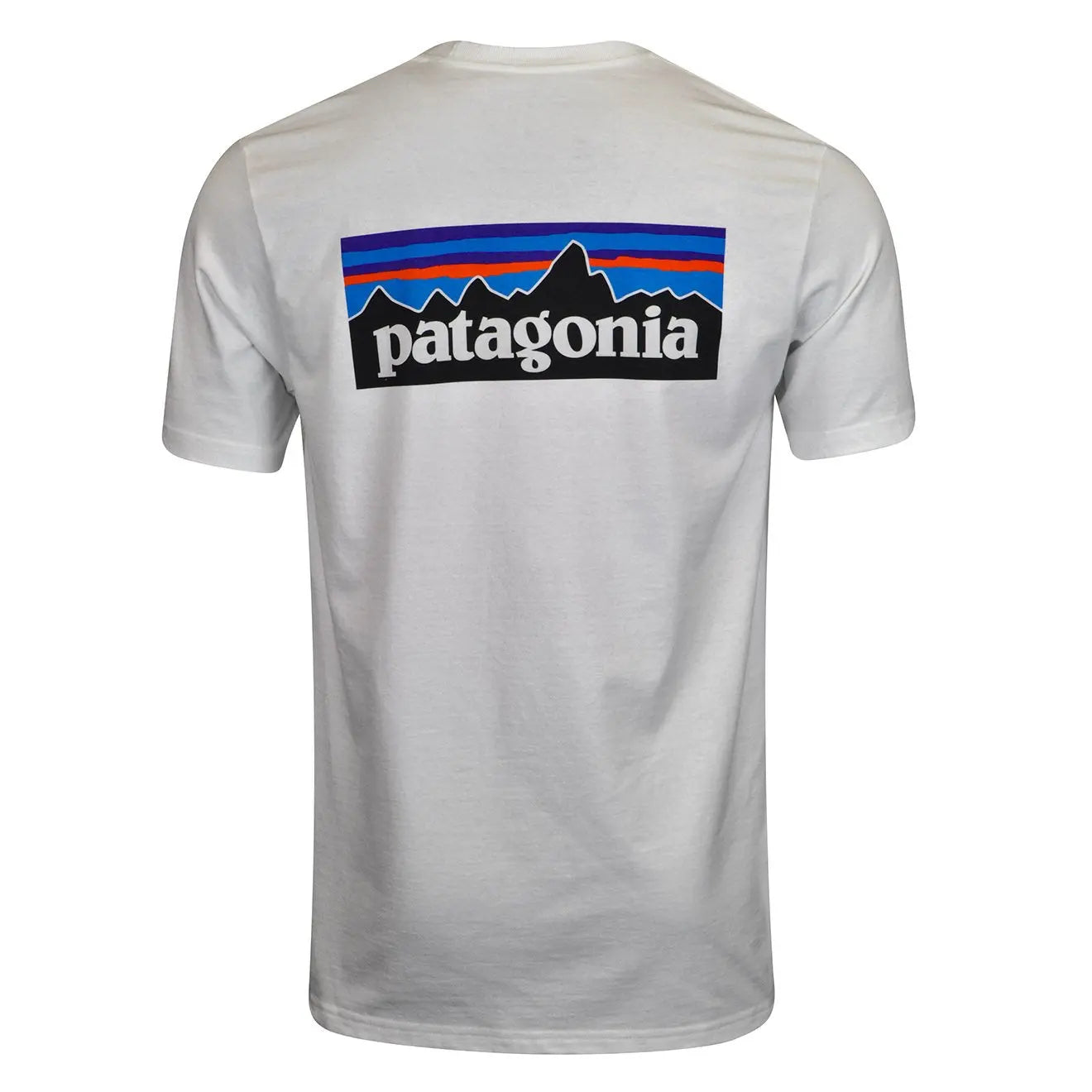 Patagonia P-6 Logo Responsibili Tee White - Yards Store Menswear